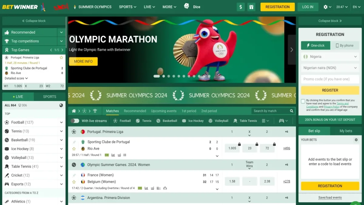 Illustration mobile sportsbook et casino pour BetWinner Burkina Faso